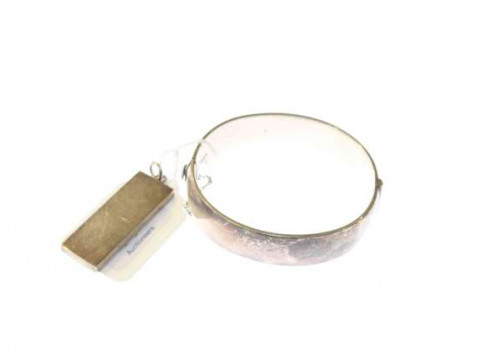 Silver bangle and ingot