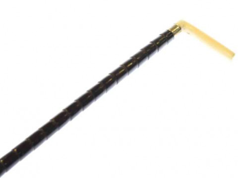 Early 20th Century ivory-handled walking cane