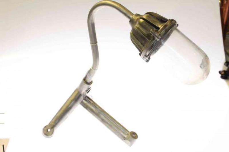 Coughtrie, Glasgow, wall mounted corner lamp