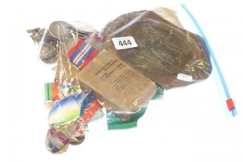 Collection of medals, etc