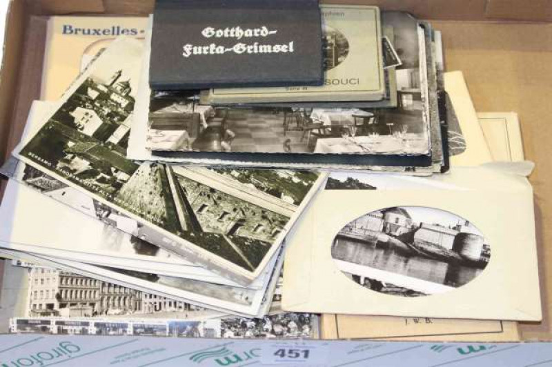 Box of postcards