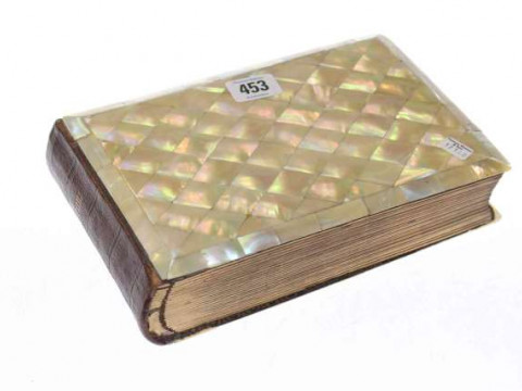 Mother-of-pearl photograph album