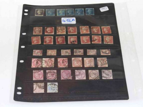 G.B. Queen Victoria stamp collection