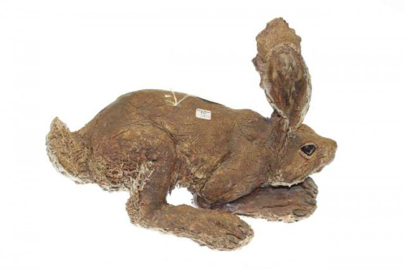David Cooke gruesome study of a hare