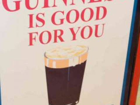 Sign, Guinness is Good for You