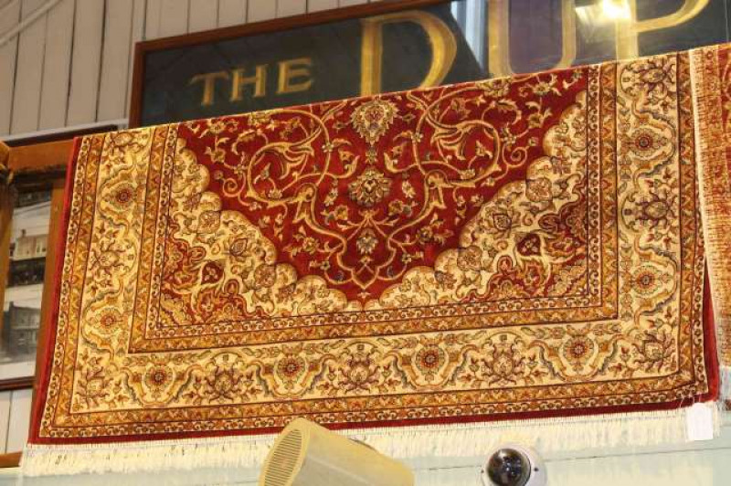 Keshan carpet with a red ground 2.30 x 1.60