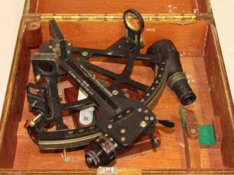 US Navy BU NAV Mark II sextant by Scientific Instrument Co.