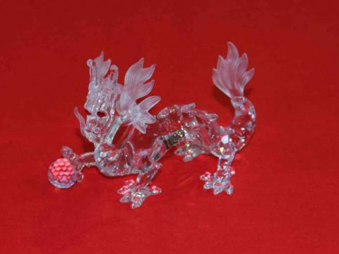 Swarovski boxed model, The Dragon