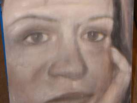 Portrait oil on canvas
