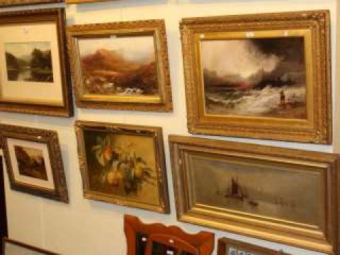 Good collection of framed oils, watercolours, prints and mirrors