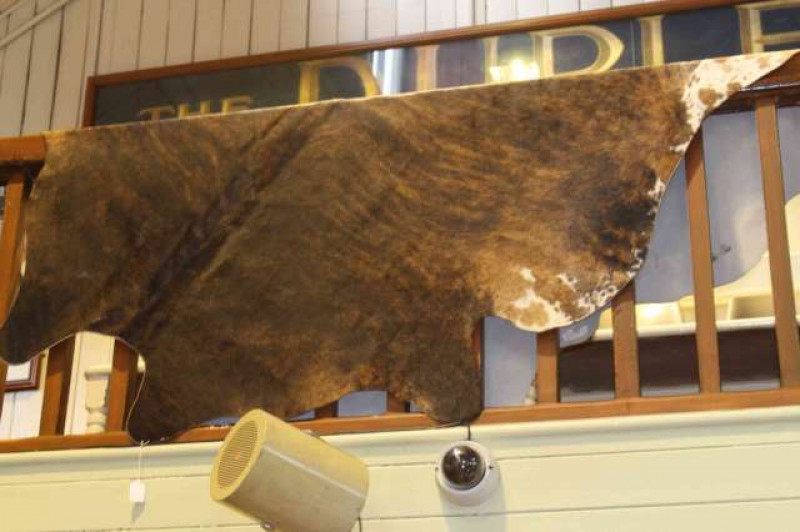 Cow hide rug