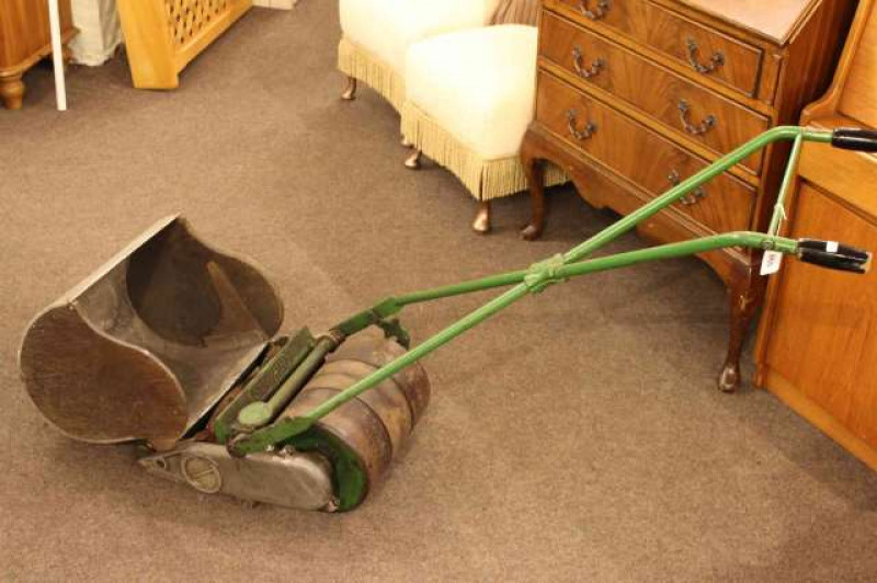 Vintage push lawn mower