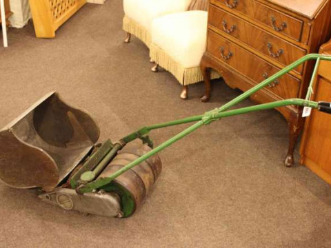 Vintage push lawn mower