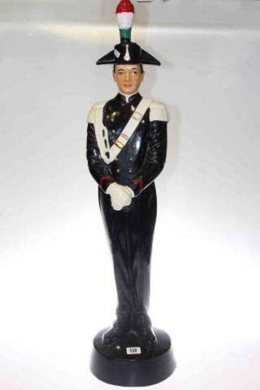 Italian pottery advertising figure