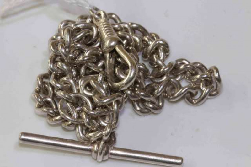 Silver Albert chain