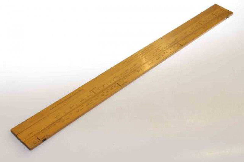 Satinwood Land and Sea Speed Reckoner, designed by Capt. W.N. McClean, 1919