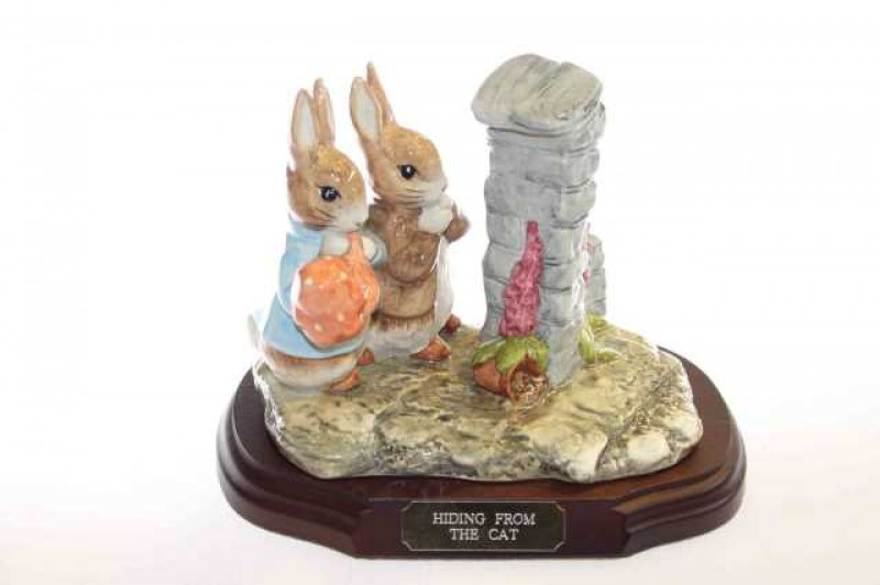 Beswick limited edition group, Hiding from the Cat