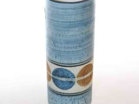 Troika cylindrical vase
