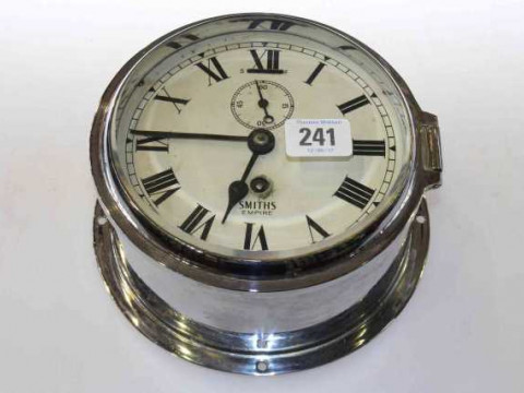 Smiths Empire bulkhead type clock