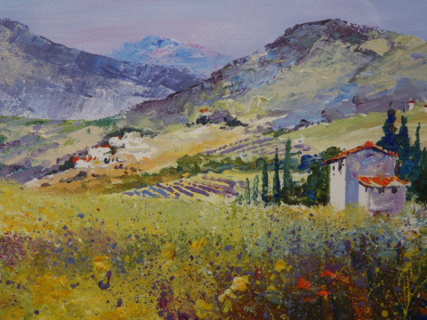 ROBERTO LUIGI VALENTE (ITALIAN, BORN 1926), PARIS AND ABRUZZI MOUNTAINS,...