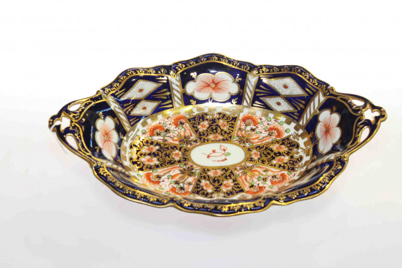 Royal Crown Derby Imari shaped oval dish