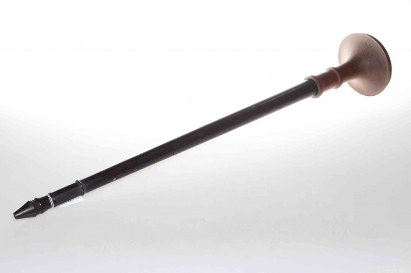 Unusual wooden musical instrument