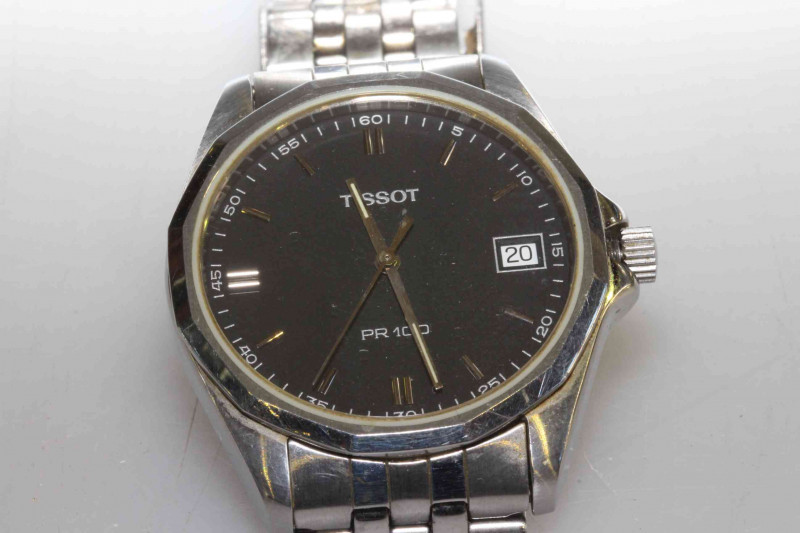 Tissot Pro 100 Stainless Steel wristwatch, boxed with papers