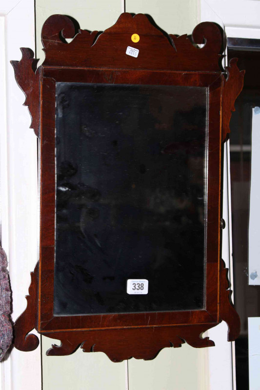 Georgian style fretwork mirror