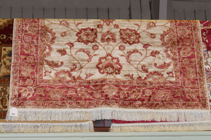 Ziegler rug with a beige ground 1.90 by 1.40