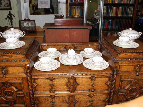 Thirty five piece Minton 'Rosewood' dinner service