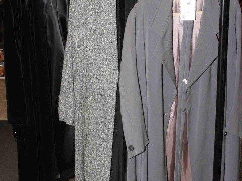 Three ladies coats