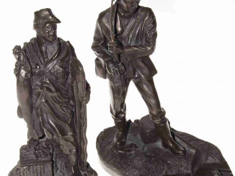 To resin angling figures
