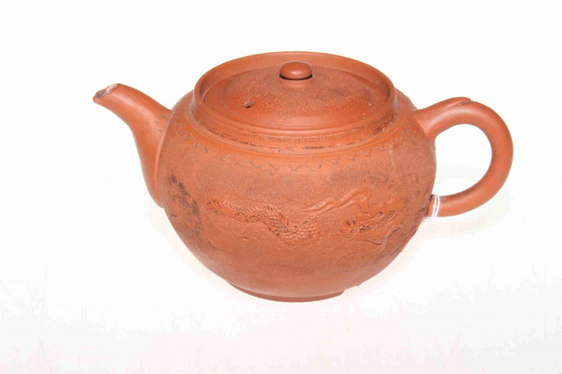 Chinese red ware teapot