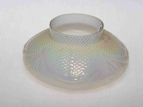Opaline glass vase
