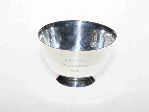George V Britannia silver bowl, London 1926