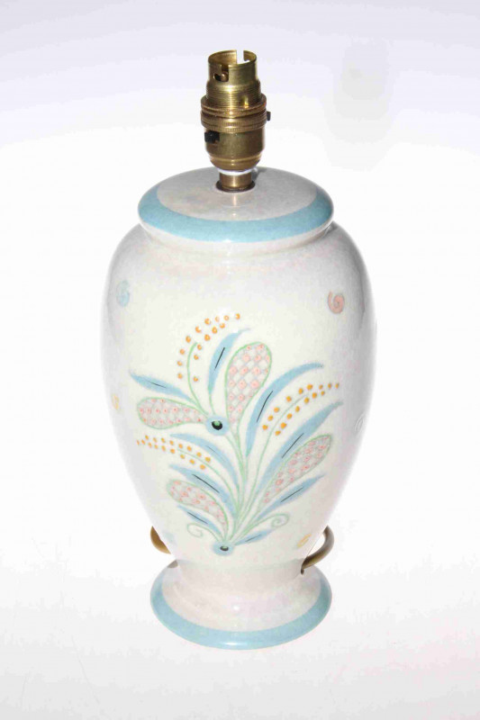 Charlotte Rhead Bursley table lamp