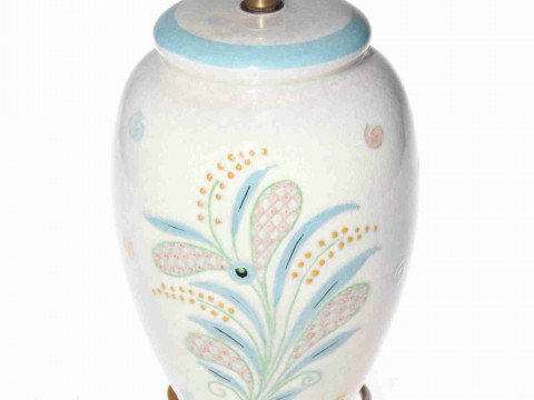 Charlotte Rhead Bursley table lamp