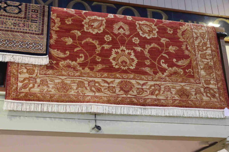 Ziegler carpet with a red ground 2.80 by 2.00