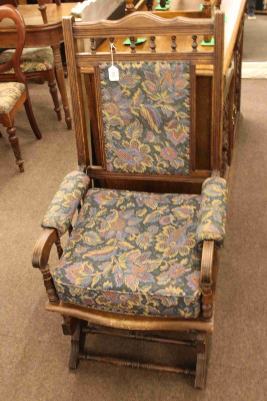 Victorian American rocking chair