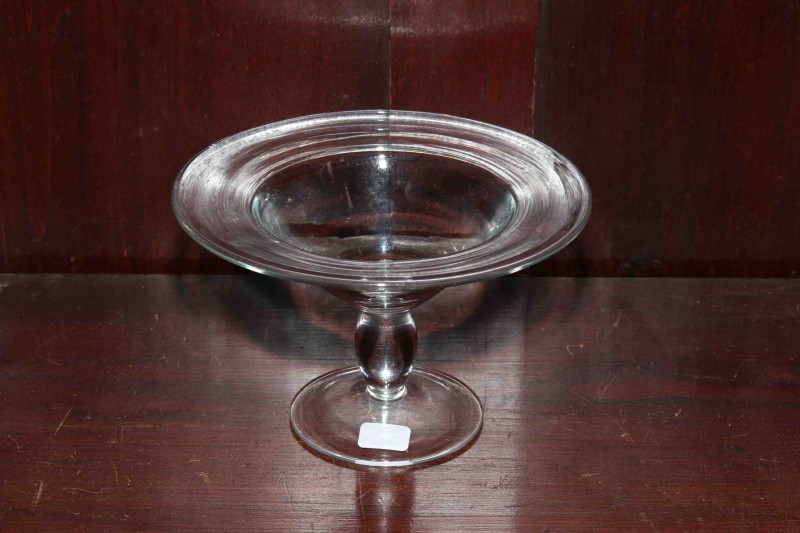 Antique glass sweetmeat dish