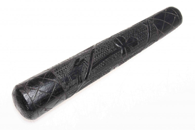 Irish carved bog oak cosh