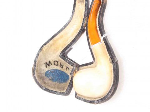 19th Century cased pipe