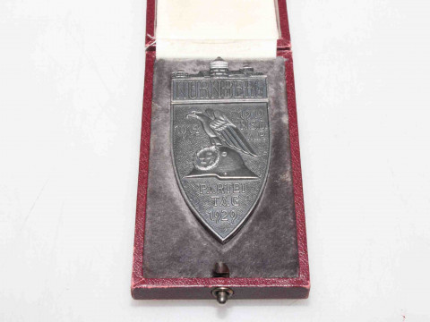 1929 German Party Badge, cased