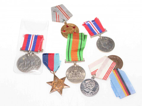 Collection of medals