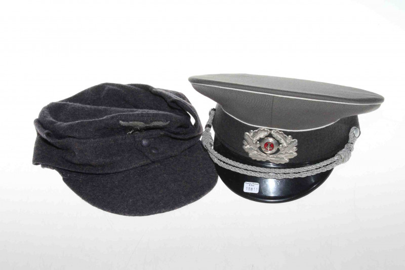 German Air Force cap and DRP hat