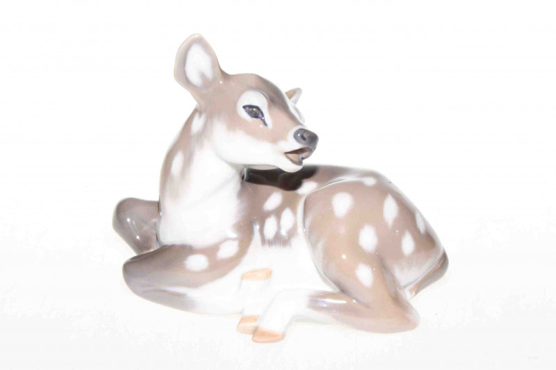 Royal Copenhagen model of a deer
