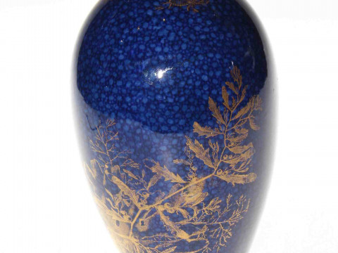 George Jones crescent china vase
