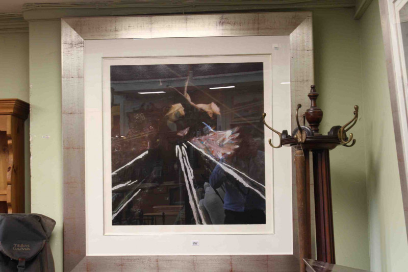 R Heindel, Floating Angel, limited edition print, signed and numbered 16/185 in pencil in the margin, in contemporary glazed frame
