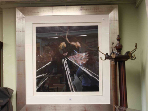 R Heindel, Floating Angel, limited edition print, signed and numbered...