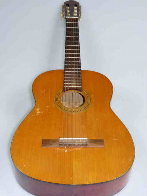 Cased Acoustic Guitar Marked Dulcet Classic